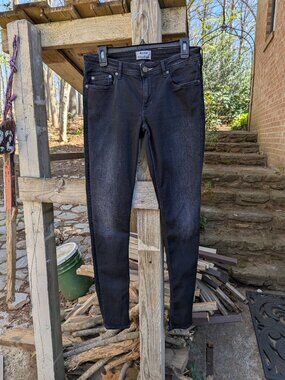 Acne Studios Low Raven Jeans – Black – Size 30/32